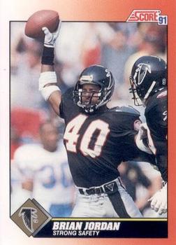 Brian Jordan Atlanta Falcons 1991 Score NFL #417